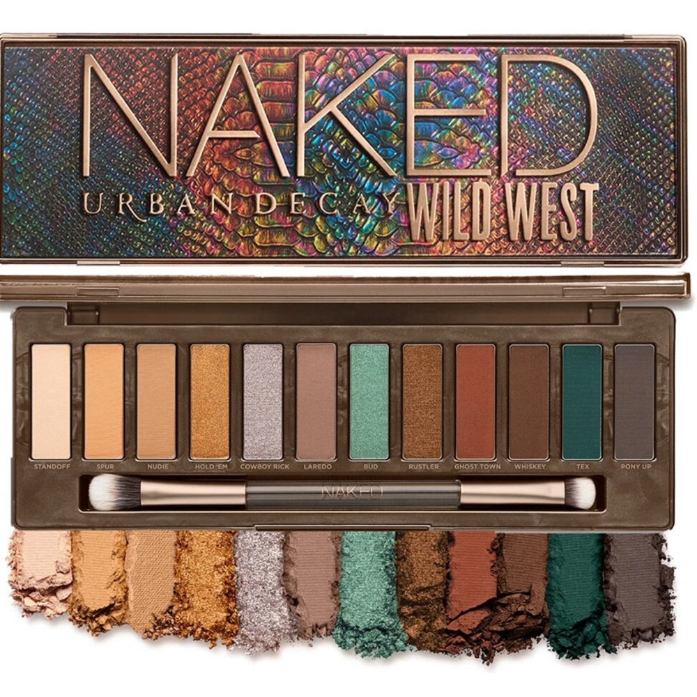Urban Decay Naked Wild West Eyeshadow Palette - barely used